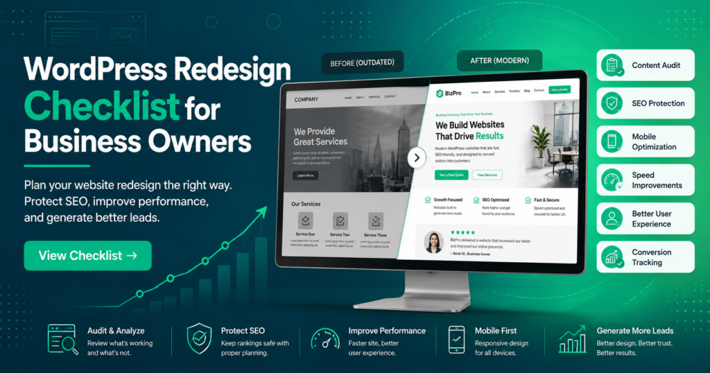 WordPress Redesign Checklist Before You Rebuild Your Website