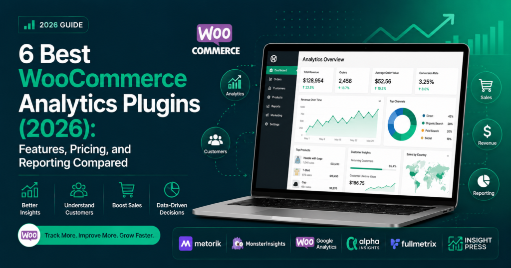 6 Best WooCommerce Analytics Plugins (2026): Features, Pricing, and Reporting Compared