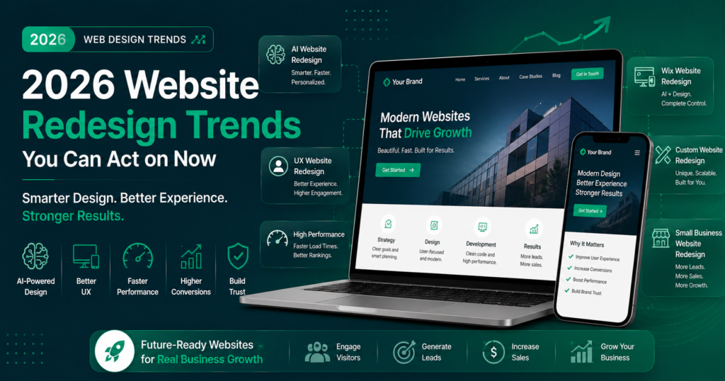 2026 Website Redesign Trends You Can Act on Now