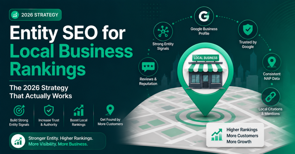 Entity SEO for Local Business Rankings: The 2026 Strategy That Actually Works