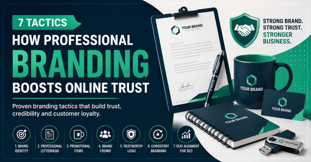 How Professional Branding Boosts Online Trust: 7 Tactics You Can Apply Today